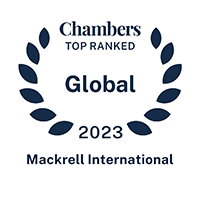 Chambers Top Ranked Global 2023 | Mackrell International